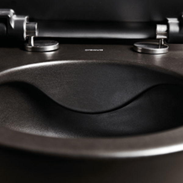 Λεκάνη Κρεμαστή Free Rim - Off Black Matt 